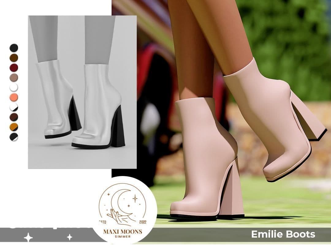 Скриншот мода Сапоги Emilie Boots